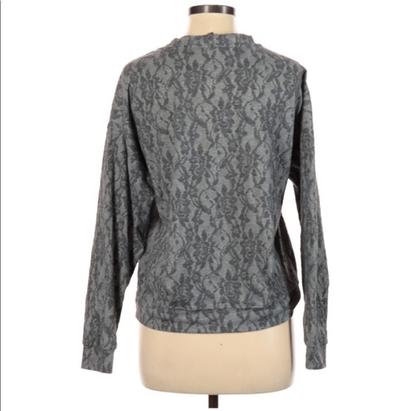 𝅺ROSE patterned sweatshirt - Picture 2 of 3